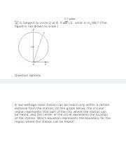 Find the area of the circle. Circles Test Review Name Class Date Id A Circles Review Multiple Choice Identify The Choice That Best Completes The Statement Or Answers The Course Hero