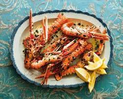 Roasted Langoustines Recipe Recipes Green Salad Dressing Shellfish Recipes
