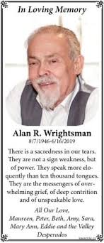 Alan Wrightsman Obituary (2020)