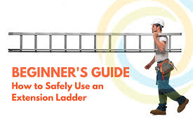 beginners guide how to safely use an extension ladder