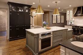 Large Island With Drop Down Counter For Baking Grabill Custom Kitchen Designed By Drury Design Custom Kitchens Design Kitchen Design Kitchen Cabinetry