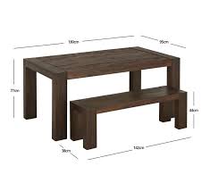 Upgrade your dining room table with dining benches instead of chairs. Kingston 3 Piece Dining Set Fantastic Furniture Dining Table With Bench 3 Piece Dining Set Timber Dining Table