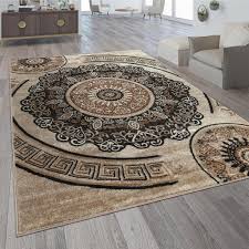 Designer teppich moderner teppich wohnzimmer teppich blumenmotiv beige rot braun creme grã¶ãÿe. Teppich Wohnzimmer Kurzflor Orient Design Kaufland De