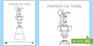 The competition for the oldest trophy in international sport and dates back to every america's cup match is special, but from this day forwards everyone is unmissable. America S Cup Trophy Colouring Page Teacher Made