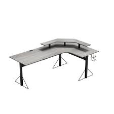 8 best l shaped gaming desk. Jamesdar 78 In L Shaped Gray Black Computer Gaming Desk With Shelf Jcdes111 The Home Depot