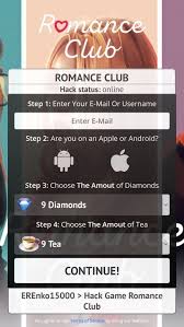 Romance Club Stories I Play Hack Cheat Diamonds And Tea 2020 Ios Android Play Hacks Gaming Tips Romance