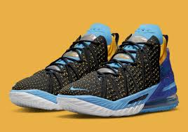 I know all you heats fans would rather him be winning games then shoe battles. Nike Lebron 18 University Gold Concord Cq9283 006 Sneakernews Com
