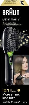 Get the best deals on braun hair cushion brushes for your home salon or home spa. Hair Brush Braun Satin Hair 7 Br710 Black Incl Ionizer Conrad Com