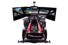 A racing game where you'll be racing with super fast vehicles. Simxperience Full Motion Racing Simulator Technologies