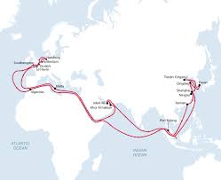 The air travel (bird fly) shortest distance between china and united states is 11,671 km= 7,252 miles. Cargo Ship Travel In Asia Voyages En Cargo