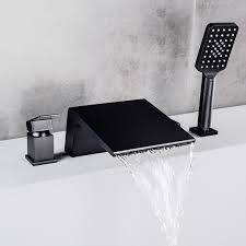 We did not find results for: Deck Mount Roman Tub Faucet With Sprayer Waterfall Bath Mixer Tap Black Chrome