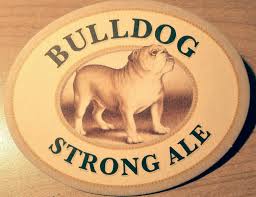 Bulldog Strong Ale Beer Coasters Beer Bulldog