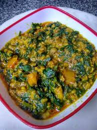 A Very Simple Easy And Tasty Dish Made From Spinach And Lentils Extremely Healthy Also As It Is Ri Palak Recipes Healthy Saag Recipe Tasty Vegetarian Recipes