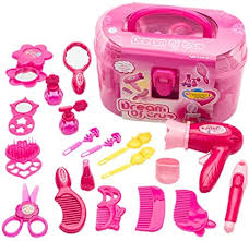 Juegos de cortar el pelo, juegos de chicas, juegos de maquillar, juegos de peluqueria, juegos de pintar uñas, juegos de vestir y moda gratis online y juegos para chicas y niñas, juegos de cocinar, maquillar, vestir, juegos de peluqueria maquillaje y moda, disney, barbie, barby, princesas. Amazon Com Juego De Salon De Belleza Para Ninos Kit De Maquillaje Para Nina Con Estuche Secador De Pelo Cepillo Espejo Y Estilo 17 Piezas Juguete Para Nina De 1 2 3 4
