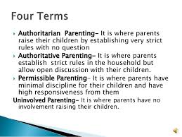 The characteristics of each style of parenting and … 4 Types Of Parenting Styles