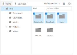 If you prefer, you can also download a file manager app here so you can . Blazor File Manager File Explorer Component Syncfusion