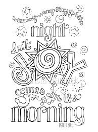 ♥you may not sell prints or any other reproduction of your coloring of my image, but you are free to post in coloring groups and social media. Joy Comes In The Morning Coloring Page In Two Sizes 8 5x11 Etsy