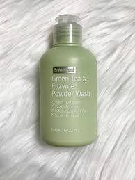 By Wishtrend Green Tea Enzyme Powder Wash купить My Thoughts On Green Tea Enzyme Powder Wash By Wishtrend Ginger S Linkup 8 Green Tea Skin Care Enzymes