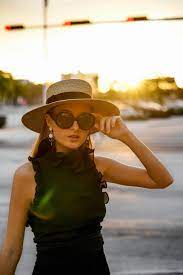 Gucci Papier Hat Talulah Dress Street Style Story By Miami Fashion Blogger Tanya Litkovska Summer Chic Outfit Hat Fashion Chic Outfits