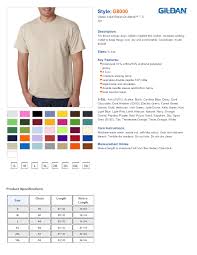 gildan 8000 dryblend 50 50 cotton poly t shirt