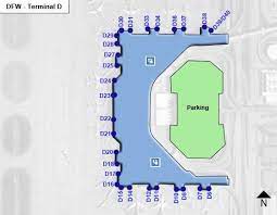 Directions To Dfw Terminal E Dallas Fort Worth Airport Dfw Terminal E Map
