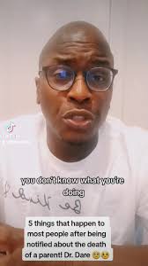 5 things that happen to most people after being notified about the death of  a parent! #deathofaparent #deathofmom #deathofdad #grief #griefandloss  #griefcounseling See the full video