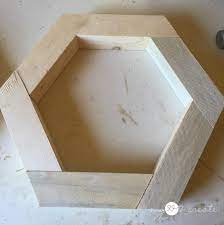 More images for how to make a hexagon out of wood » Diy Hexagon Planters My Love 2 Create