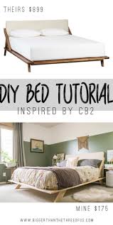 The home of your dreams is just an overstock order away! 36 Easy Diy Bed Frame Projects To Upgrade Your Bedroom Homelovr