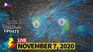 Weather reports from thousands of certified online stations around the world are presented in real time providing accurate information on local weather conditions. Weather Update Today Live Saturday November 7 2020 Weather Forecast For Today Weather Today Youtube