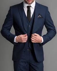Black 3 Piece Suit Combinations 6 Suit Colors For The Classy Gentleman Wedding Suits Men Blue Blue Suit Men Wedding Suits Groom