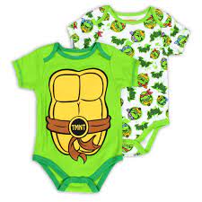 Baby Toddler Clothing One Pieces New Baby Boys Tmnt Bodysuit 0 3 Months Creeper Outfit 1 Piece Ninja Turtles Boys Clothing Newborn 5t
