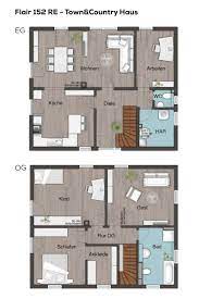 Arbeitszimmer einrichten grundriss modernes haus design mit satteldach architektur & 5 zimmer, description: Grundrisse Stadtvilla Mit Walmdach 5 Zimmer 149 Qm Wohnflache Kuche Separat Treppe Halbgewendelt Architecture House Floor Plans Residential Architecture