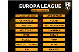 All times were cest (utc+2). Europa League Draw 2020 Schedule Of Dates For Round Of 16 Fixtures Bleacher Report Latest News Videos And Highlights