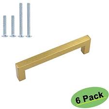 Homdiy 3 Inch Cabinet Handles Gold Drawer Pulls 6 Pack Hdj12gd Modern Cabinet Hardware Pulls Brass Cabinet Pulls Dresser Drawer Handles Gold Cabinet Hardware