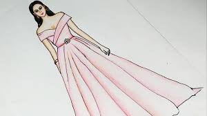 Simple Dress Drawing For Beginners Fashion Illustration Art Youtube Fashion terminology fashion terms sleeves designs for dresses sleeve designs fashion design drawings fashion sketches fashion sewing diy fashion textile manipulation. simple dress drawing for beginners fashion illustration art
