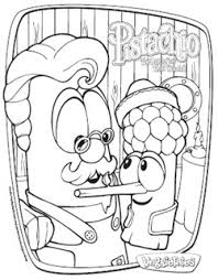Shop coloring books for adults and art supplies. Veggie Tales Pistachio The Little Boy That Woodn T Coloring Pages Sweet Party Place