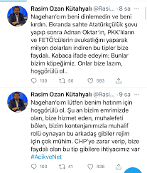 Rasim ozan kütahyalı 2010 yılında nagehan alçı ile evlenmiş ve iki kız çocukları bulunmaktadır. Xdex8c Wjirafm