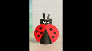 Recycling Ideas - How to Make Toilet Paper Roll Ladybug Pencil ...