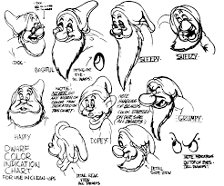 Printable coloring pages of grumpy, dopey, doc, sleepy, sneezy, happy, bashful, the witch and the evil queen from disney's snow white and the seven dwarfs. Seven Dwarfs Coloring Pages With Names