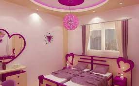 غرف نوم اطفال بسريرين ودولاب قصر الديكور