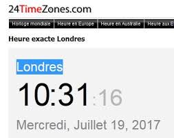 L'heure dans les differents pays du monde. Comment Avoir L Heure Gmt Ou Utc Dans Une Cellule