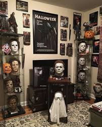 Not A Movie Poster But This Is My Type Of Room Horror Room Horror Decor Halloween Bedroom