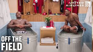 Off the Field: Deebo Samuel's Ice Bath Conversation with Kevin Hart 🧊