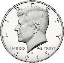 Kennedy Half Dollar Mintage Figures Wikipedia