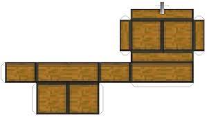 Papercraft Large Chest With Lid Minecraft Printables Minecraft Crafts Minecraft Party