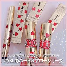 2019年4月21日にイヴ サンローランから限定のハート アローが限定発売 大人気の ルージュ ヴォリュプテ シャイン と ラディアント タッチ がハートに矢が射抜かれたデザイン になって 持っているだけで気分が上がっちゃう 限定なので いち早くゲット