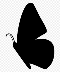 Download Butterfly Side View Shape Side Shape Of A Butterfly Clipart 5633161 Pinclipart