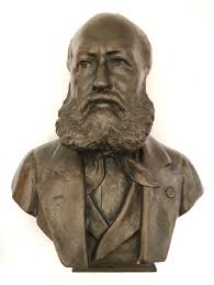 Bronze bust of Charles Gounod