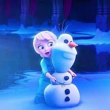 Hannah Meghan Disney Olaf Blue Aesthetic Blue Pictures