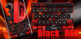 With simple style design and black red elements, black red keyboard can keep you up. 3d Black Red Keyboard 10001003 Apk Download Keyboard Theme Black Red D Apk Free